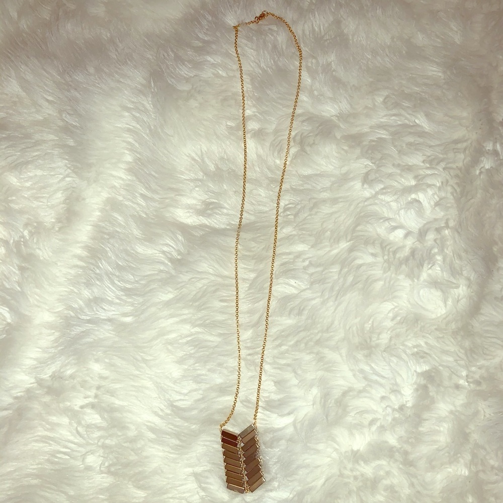 Gold Long Necklace from Vintage Shop in LA